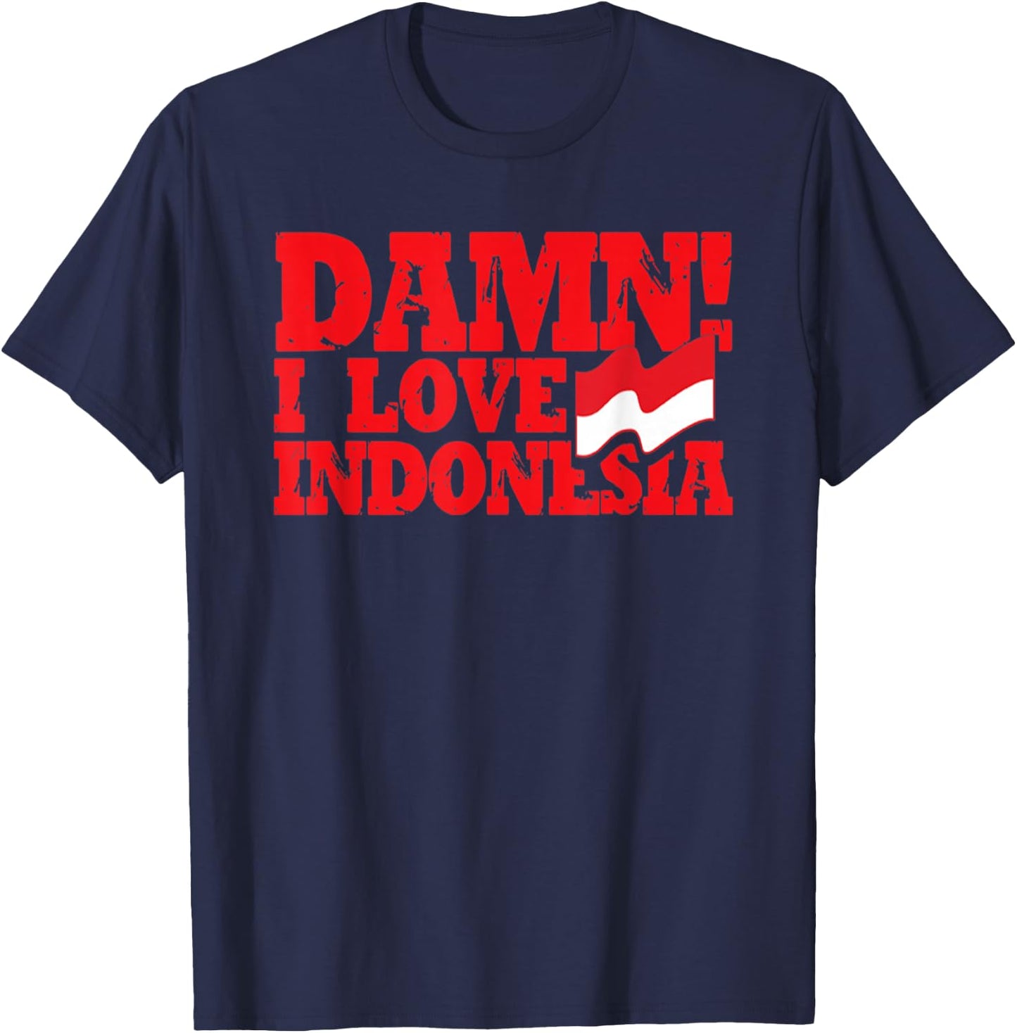 I love Indonesia T-Shirt - T-Shirt | Navy