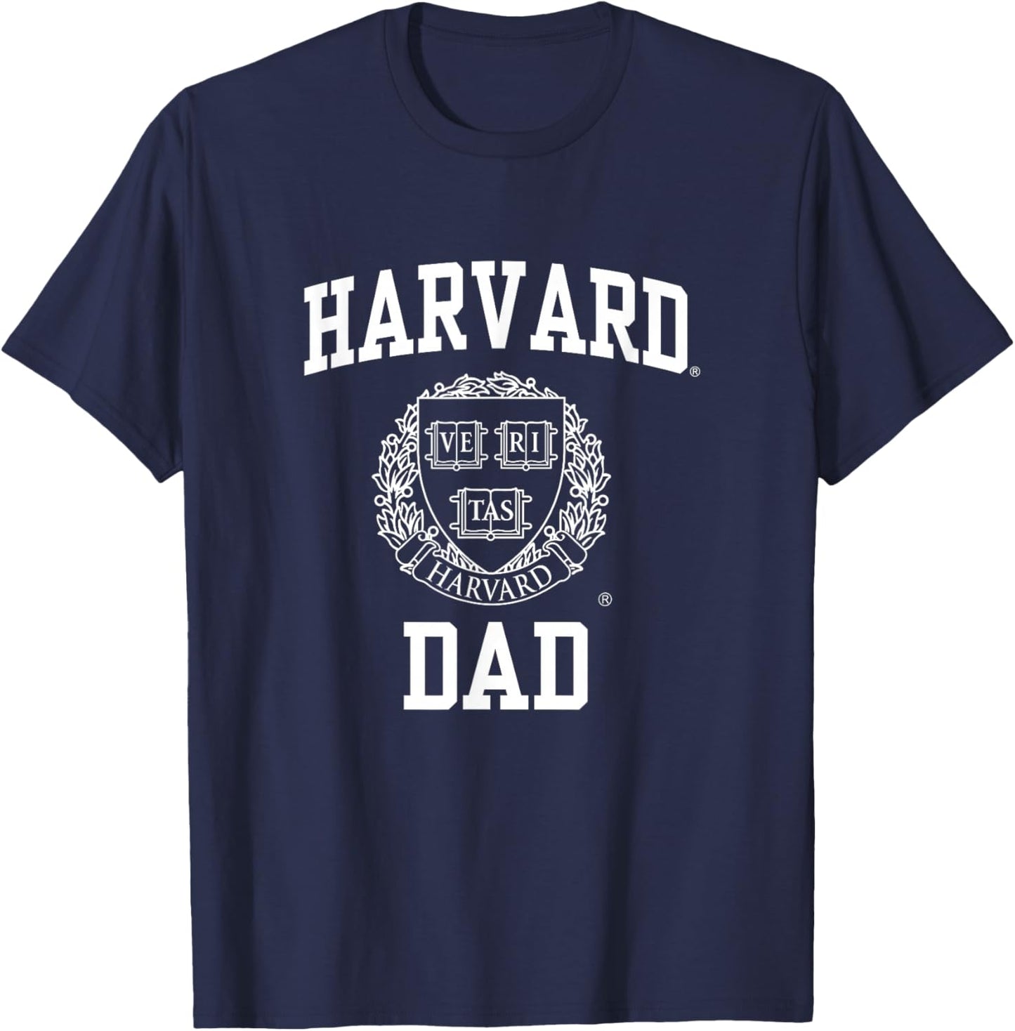 Harvard University Crimson | Official NCAA Dad | OCIMPHVU001 T-Shirt - T-Shirt | Navy