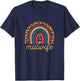 Birth Midwife Rainbow - Midwifery Student - Cute Midwife T-Shirt - T-Shirt | Navy