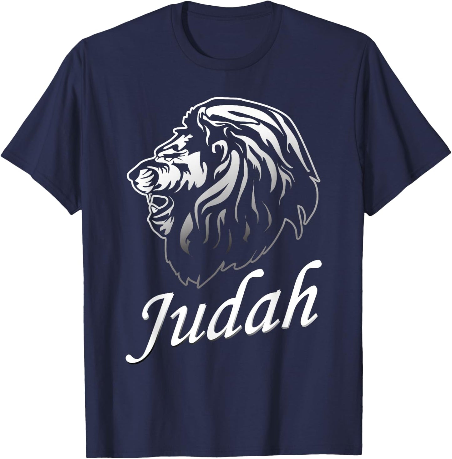 Lion of Judah design, Hebrew Israelite design T-Shirt - T-Shirt | Navy
