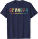 Father's Day Grandpa Golf Shirt Golfer T-Shirt - T-Shirt | Navy