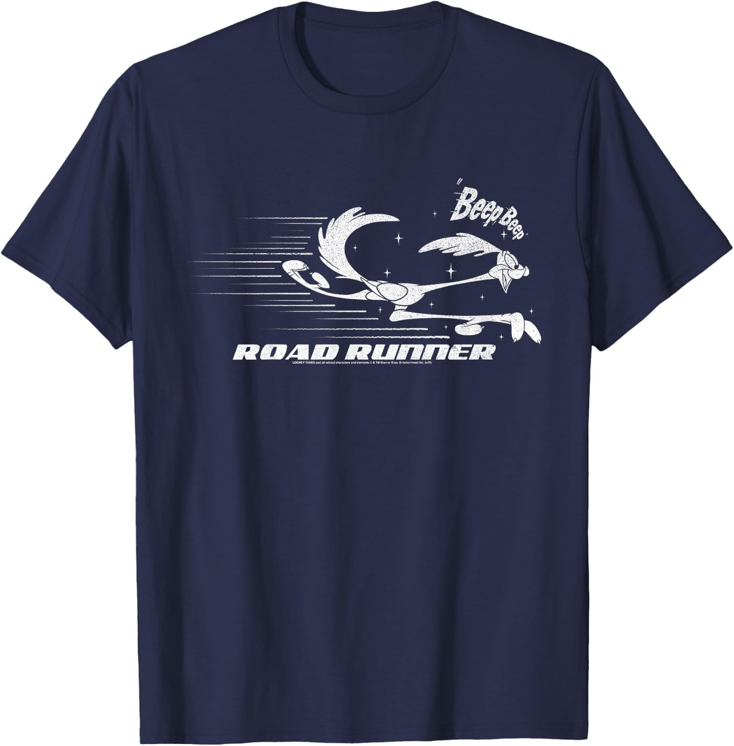 Kids Looney Tunes Road Runner Beep Beep T-Shirt - T-Shirt | Navy