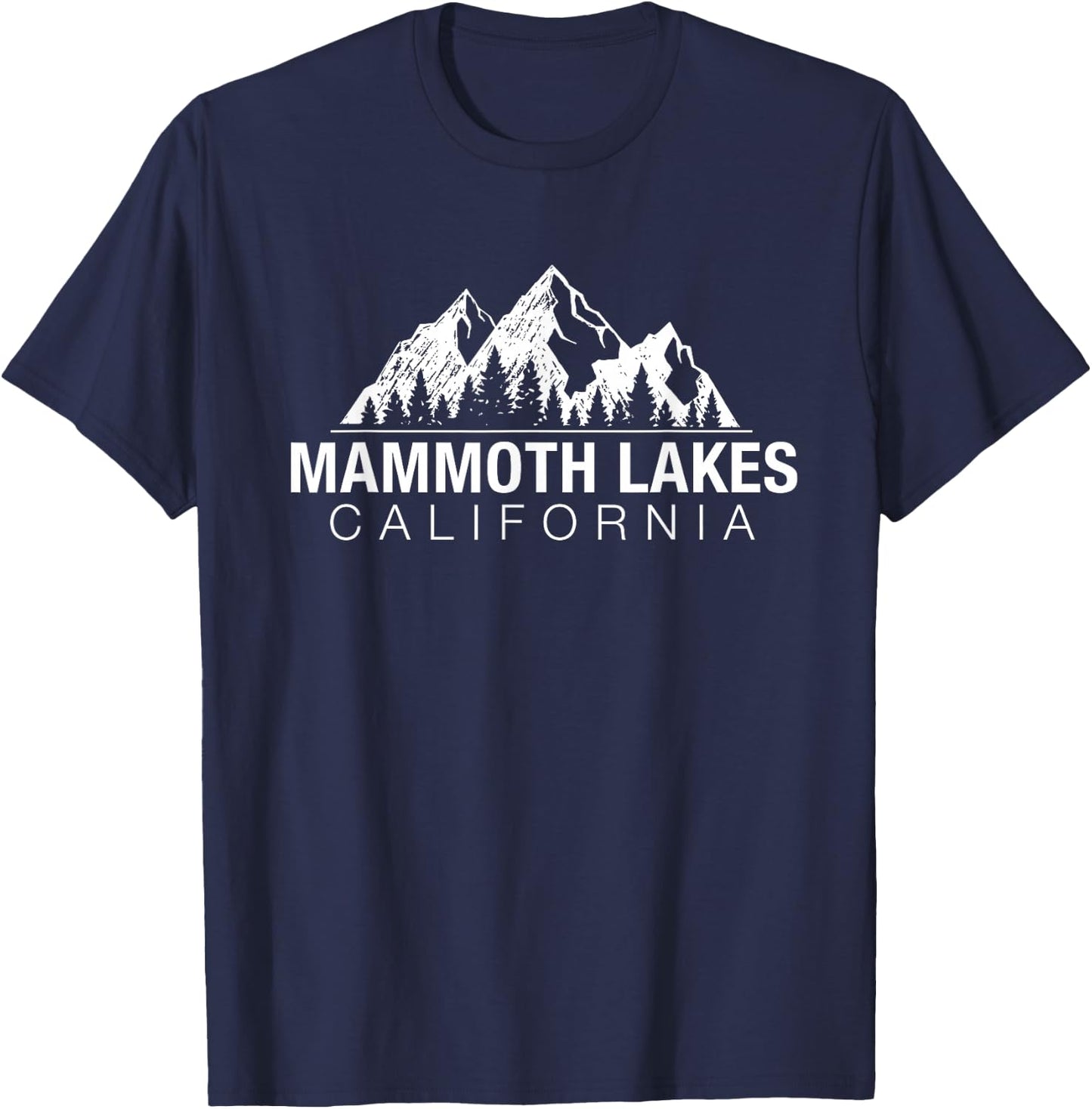 California Gift - Mammoth Lakes T-Shirt - T-Shirt | Navy