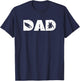 Vintage Luge Dad Luge Racing Winter Sport Family Fathers Day T-Shirt - T-Shirt | Navy