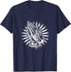 Rosary Praying Hands Believe Faith Jesus Christian T-Shirt - T-Shirt | Navy