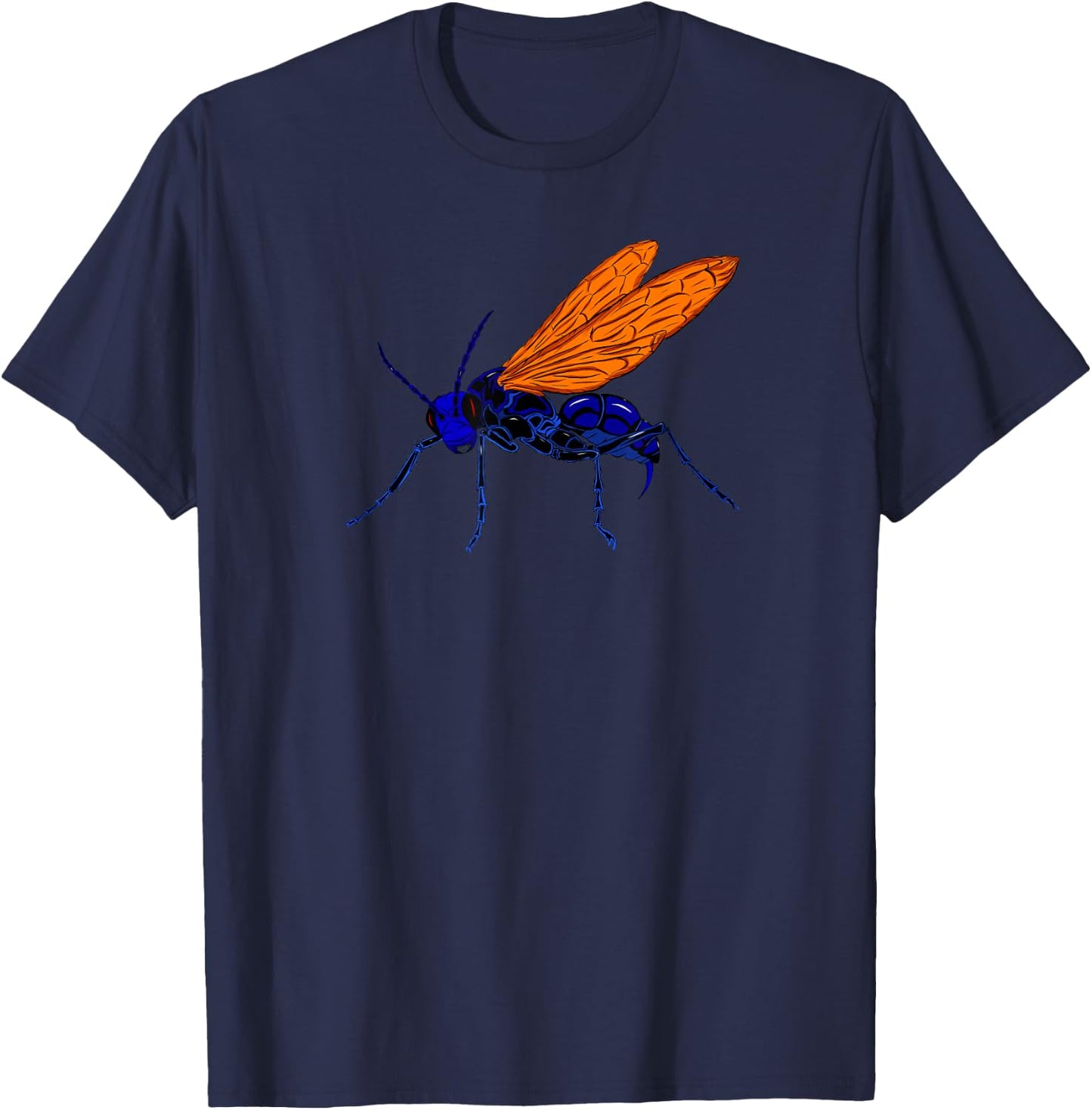 Tarantula Hawk Cool Wasp Sting, Kids Adults T-Shirt - T-Shirt | Navy