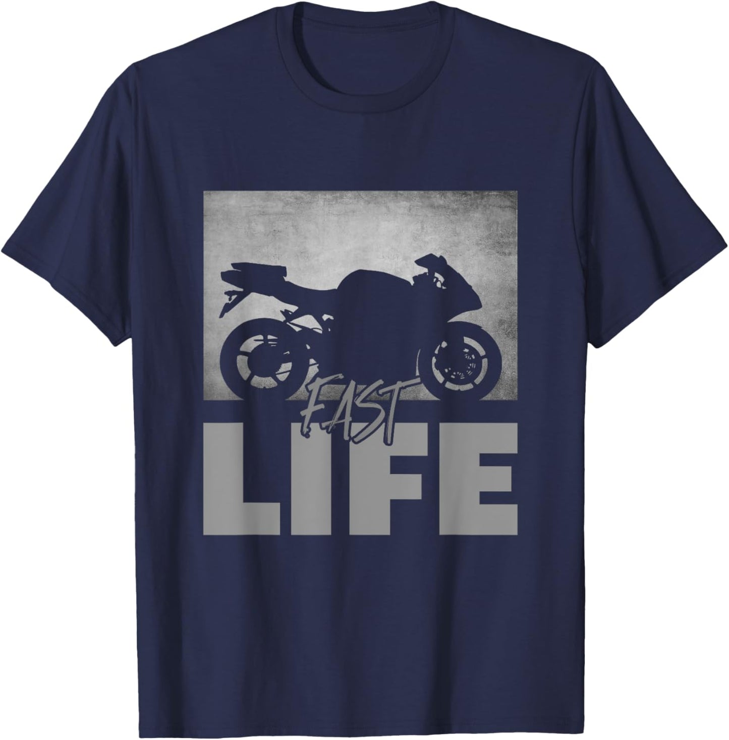 Motorcycle Apparel - Motorcycle T-Shirt - T-Shirt | Navy