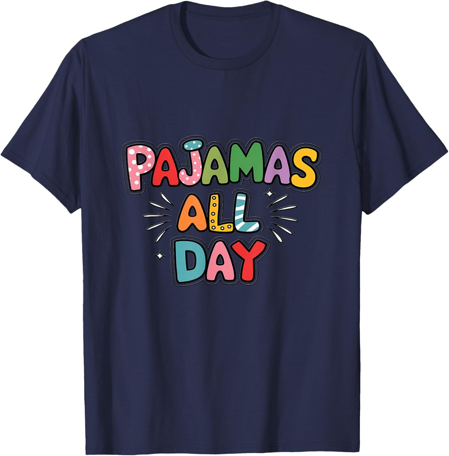 This Is My Pajama PJ Top Teen Boys Girls Bedtime Kids T-Shirt - T-Shirt | Navy