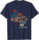 You JUST Keep Gotta Livin Man L-I-V-I-N Design T-Shirt - T-Shirt | Navy