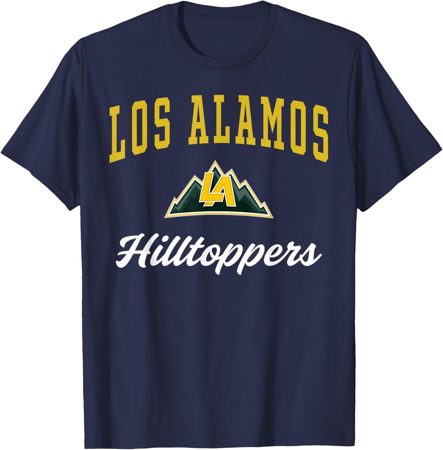 Los Alamos High School Hilltoppers C3 T-Shirt - T-Shirt | Navy