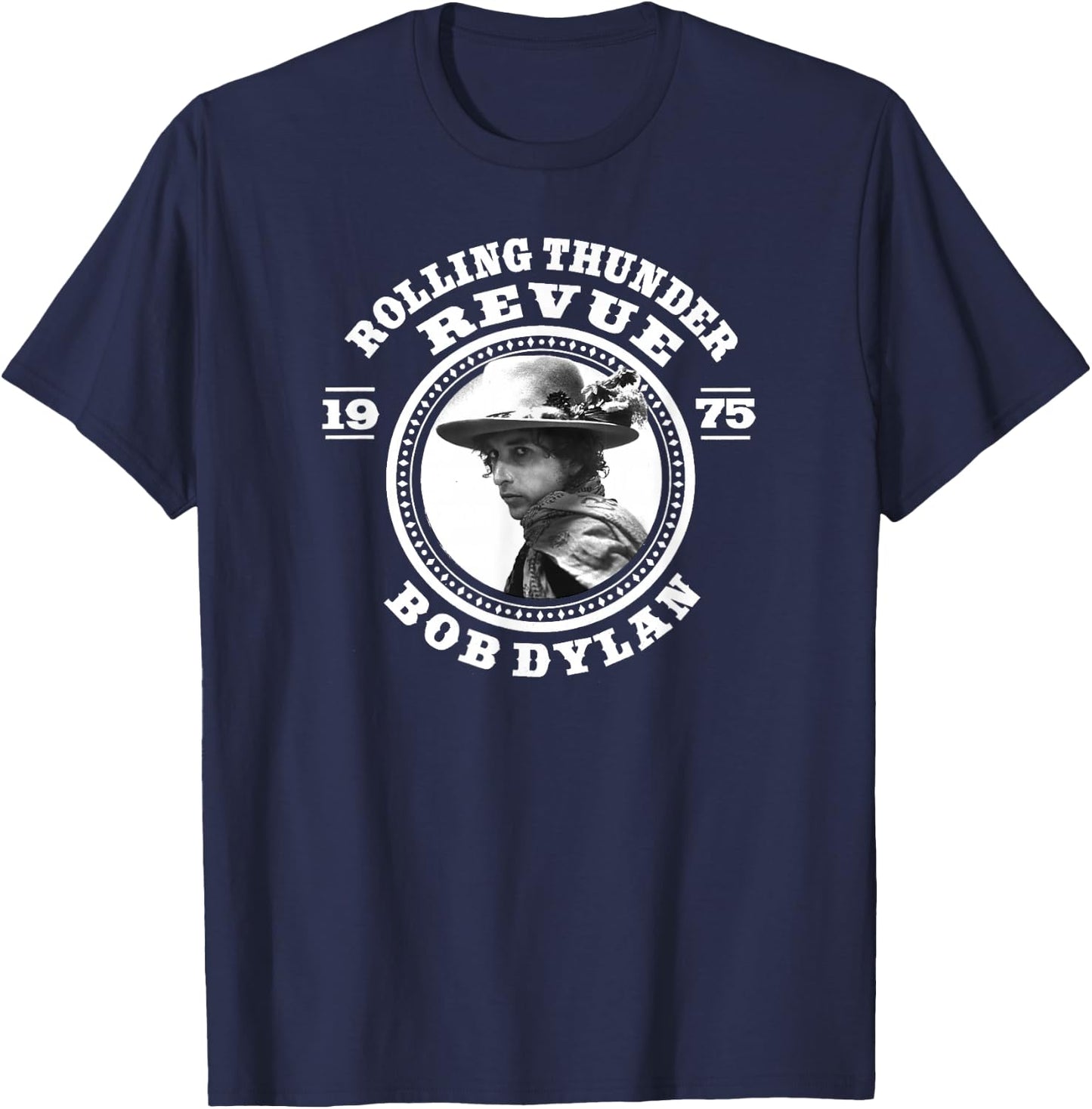 Bob Dylan - Revue T-Shirt - T-Shirt | Navy