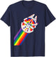 Faucon Millenium Rainbow de Star Wars T-Shirt - T-Shirt | Navy