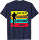 Retro Marathoner Runner Running This Is My Marathon Watching T-Shirt - T-Shirt | Navy