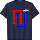 Dominican Republic RD Flag Pride-Dominican Cute Gifts T-Shirt - T-Shirt | Navy