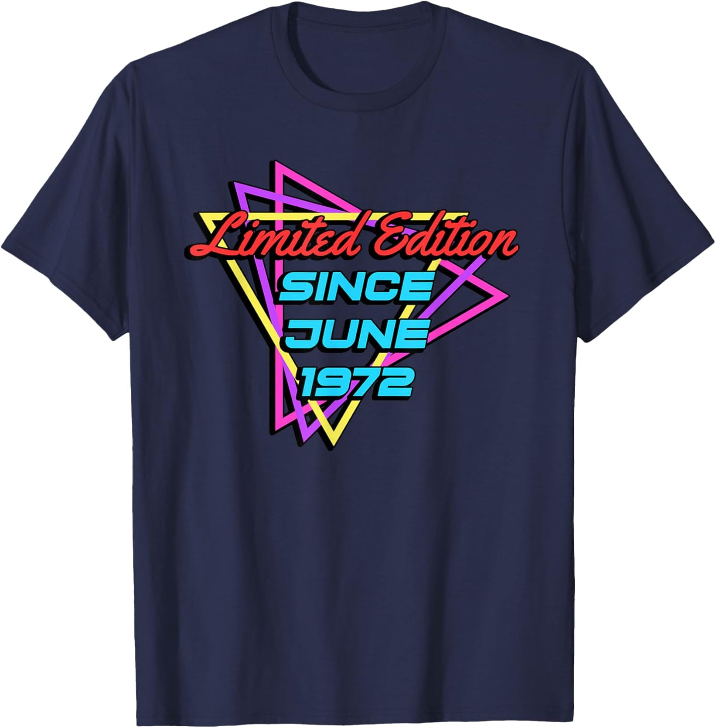 Limited Edition Since June 1972 T-Shirt - T-Shirt | Navy