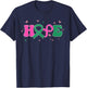Hope Liver and Breast Cancer Awareness October Cancer Month T-Shirt - T-Shirt | Navy