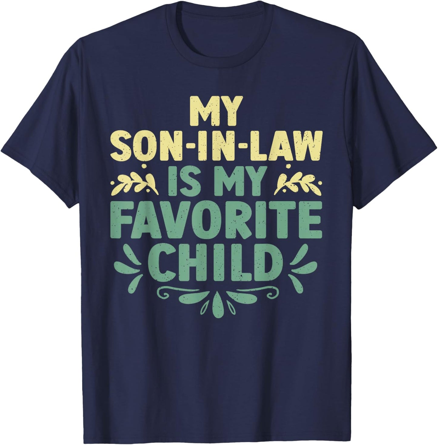 Mother In Law From Son In Law For Mom Women Mother In Law T-Shirt - T-Shirt | Navy