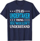 Undertaker Thing Job Title Employee Funny Worker Undertaker T-Shirt - T-Shirt | Navy