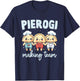 Pierogi Making Team Funny Polish Christmas Food Family T-Shirt - T-Shirt | Navy