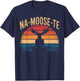 Na-Moose-Te Yoga Funny Moose T-Shirt - T-Shirt | Navy