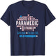 Paramedic First Aid Responder Gifts Calm Down I've Done This On A Mannequin Funny EMT Gag T-Shirt - T-Shirt | Navy