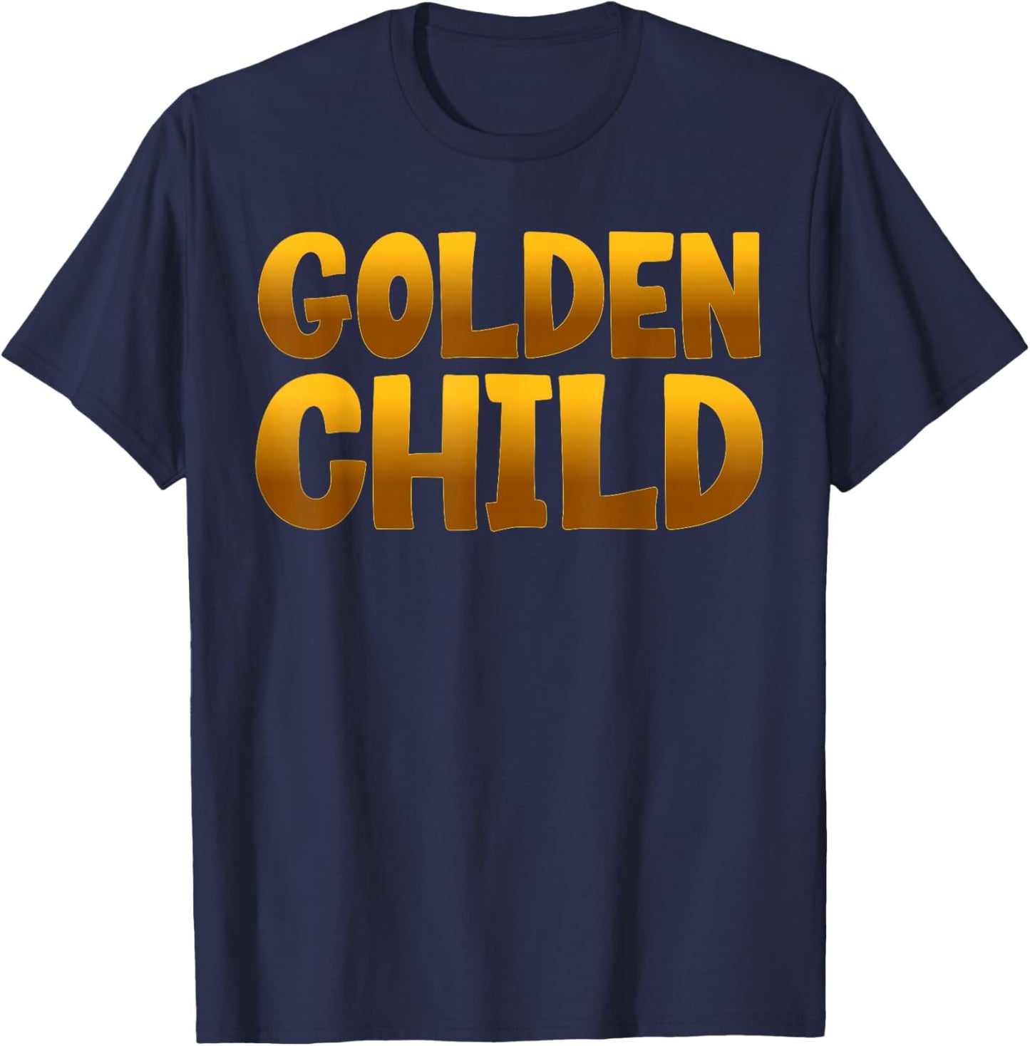 Golden Child Funny Design Women Kids T-Shirt - T-Shirt | Navy