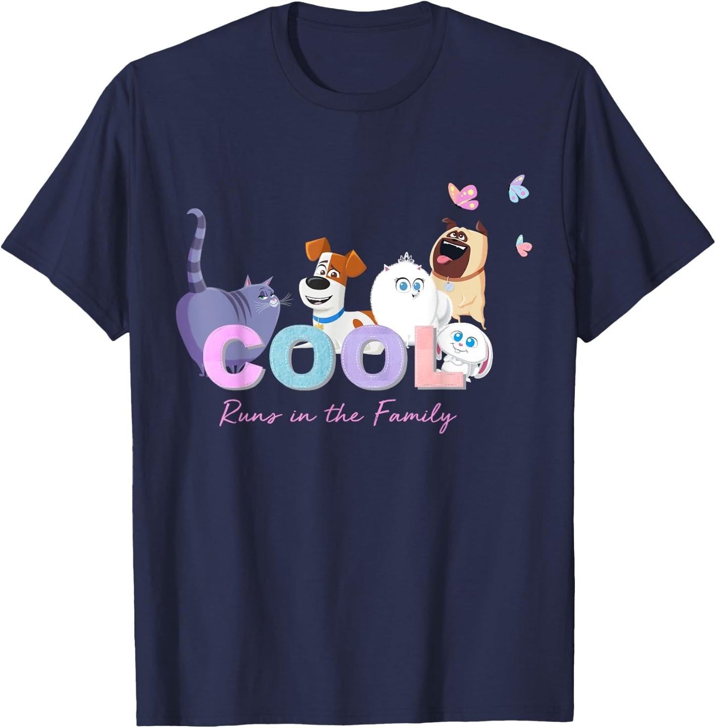 Pets 2 Cool T-Shirt - T-Shirt | Navy