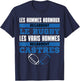 Supporter Rugby Castres Gift Humour , Black, S T-Shirt - T-Shirt | Navy