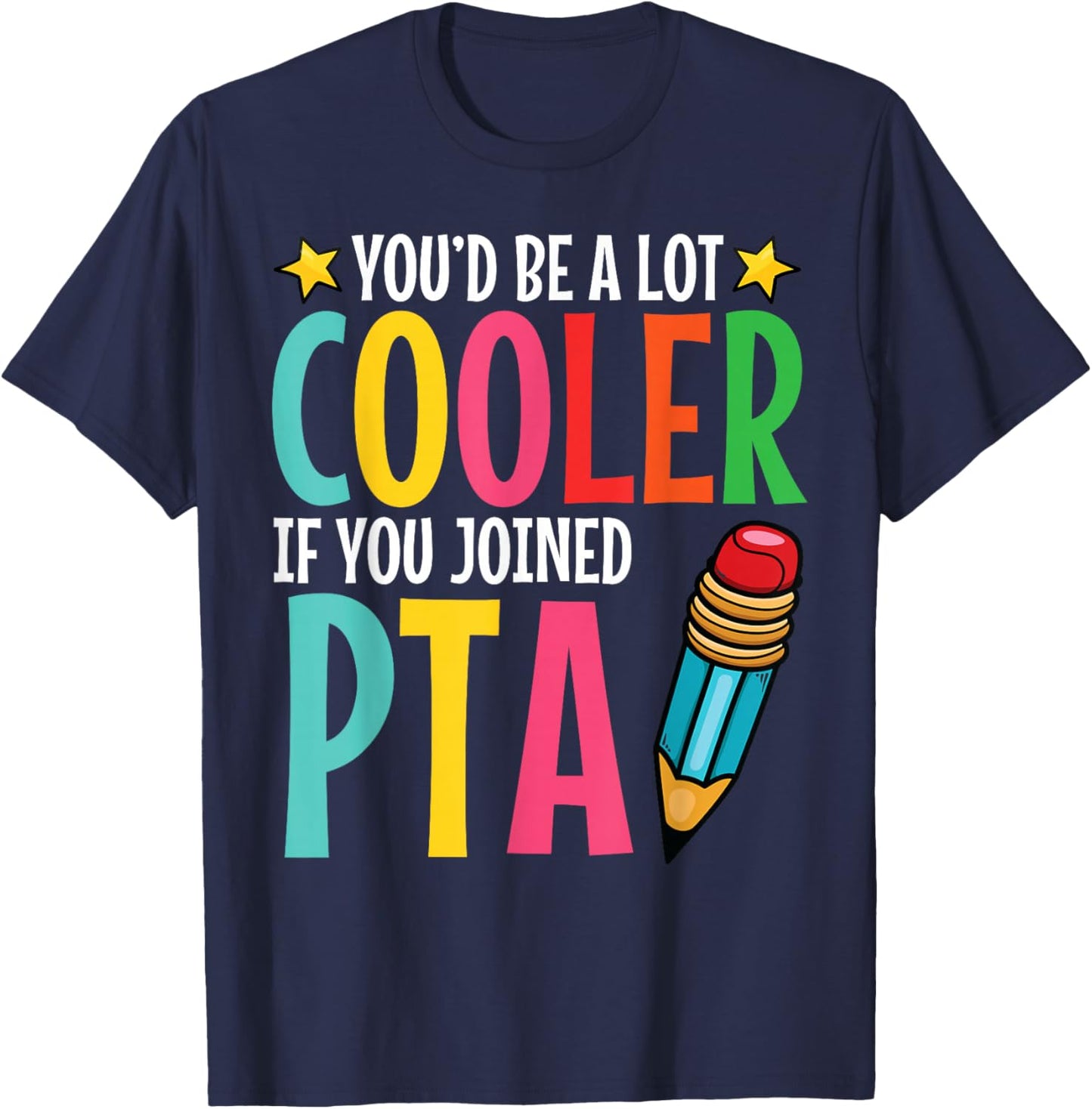 PTA Appeciation Parent Teacher Organization PTA President T-Shirt - T-Shirt | Navy