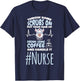 Nurse Throw Some Scrubs On and Handle It Llama T-Shirt - T-Shirt | Navy