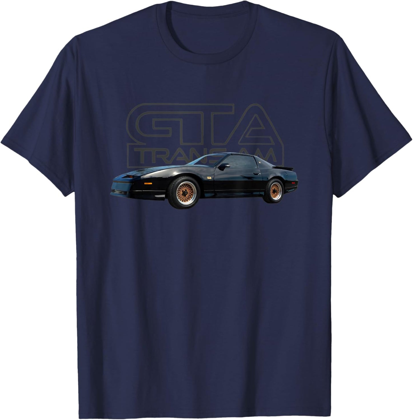 Bandit Trans Am GTA 4thgen Muscle Black Cars T-Shirt - T-Shirt | Navy