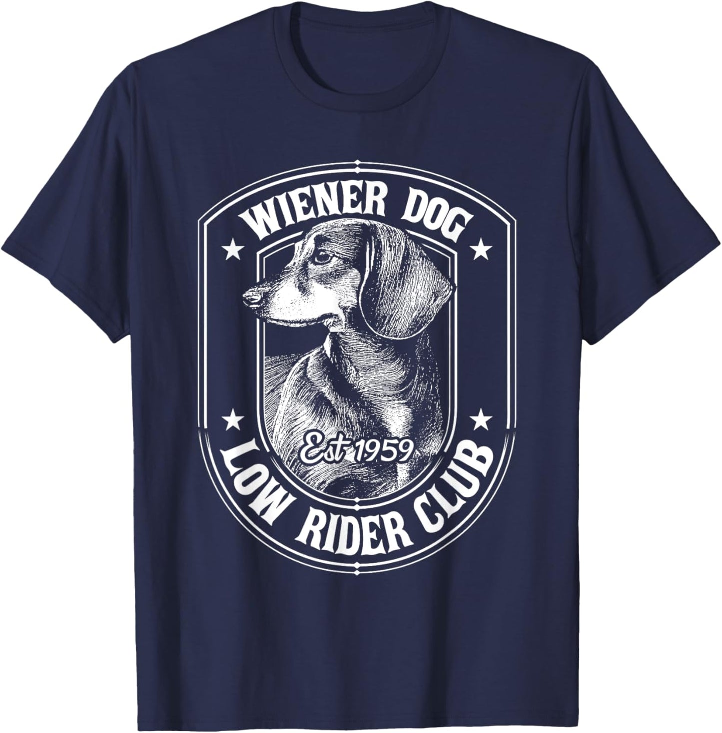 Wiener Dog - Dachshund Owner Animal Lover Pet Breeder Puppy T-Shirt - T-Shirt | Navy