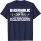 Bike Funny Cycling A Chronic Bicycle Riding Disorder T-Shirt - T-Shirt | Navy