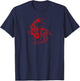 Koi Fish Japanese Koi Carp Japanese Fish Nishikigoi T-Shirt - T-Shirt | Navy