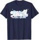 PeroPero Sparkles Manga Rue Love Hearts Valentines Kawaii T-Shirt - T-Shirt | Navy