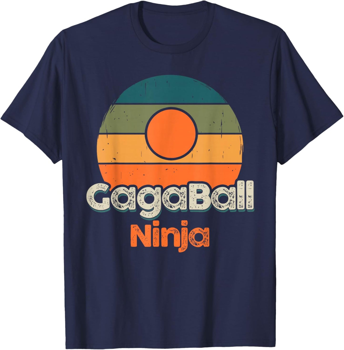 Gaga Balls Funny Dodgeball Sports Boys Girls Gaga Ball T-Shirt - T-Shirt | Navy
