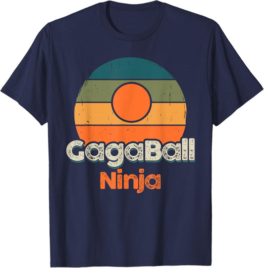 Gaga Balls Funny Dodgeball Sports Boys Girls Gaga Ball T-Shirt - T-Shirt | Navy
