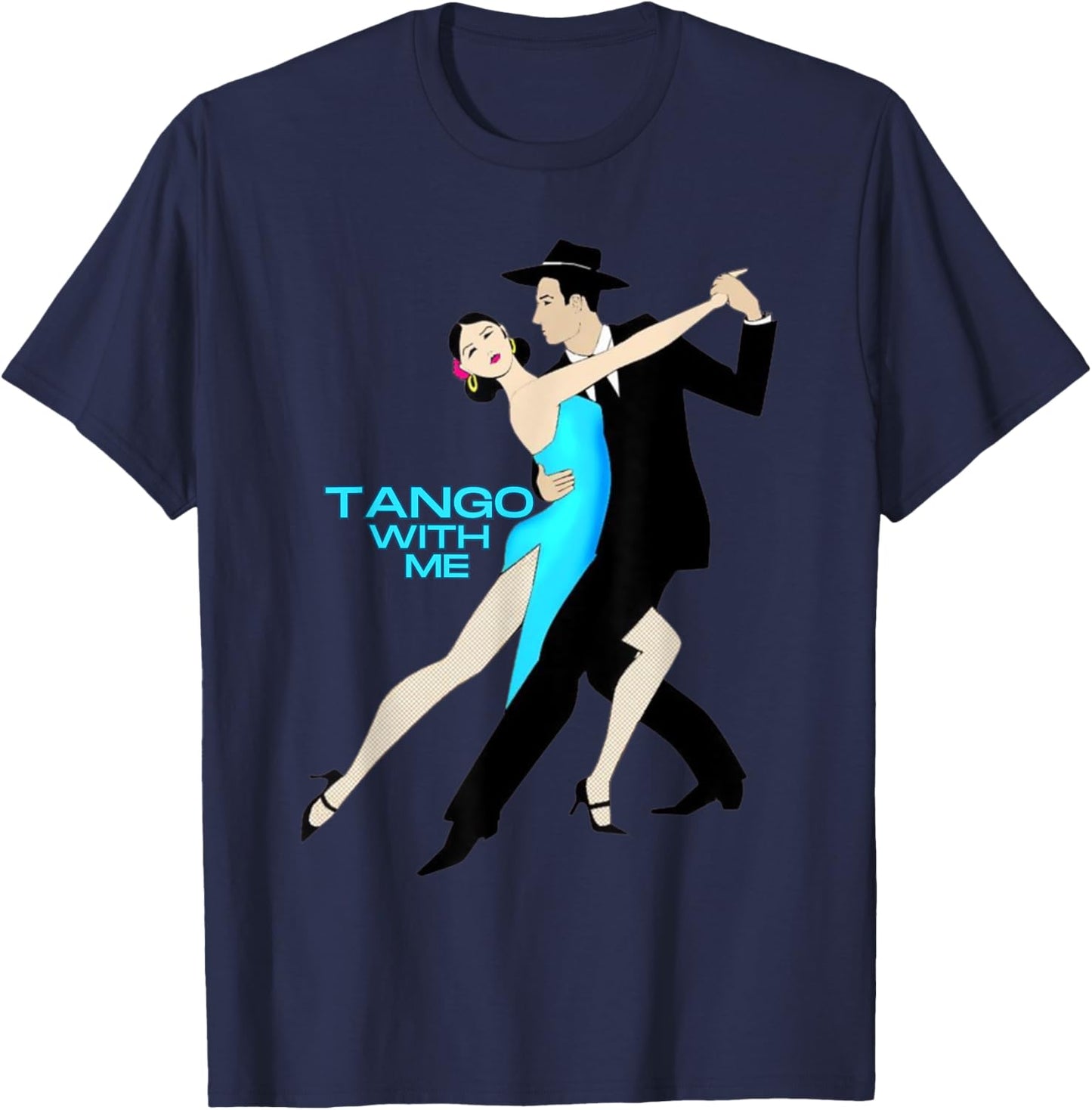 TANGO. It Takes Two To Tango. T-Shirt - T-Shirt | Navy
