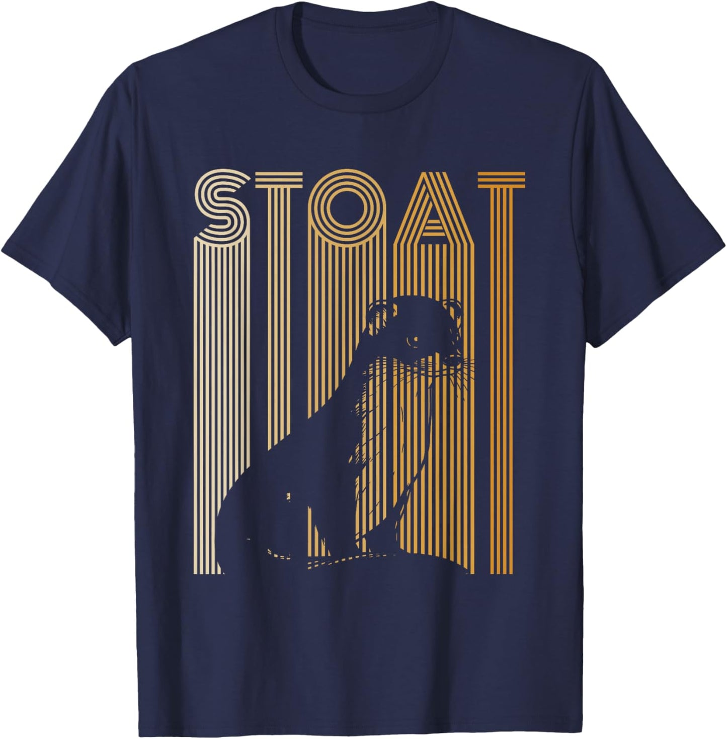 STOAT Design for a Stoat lover T-Shirt - T-Shirt | Navy