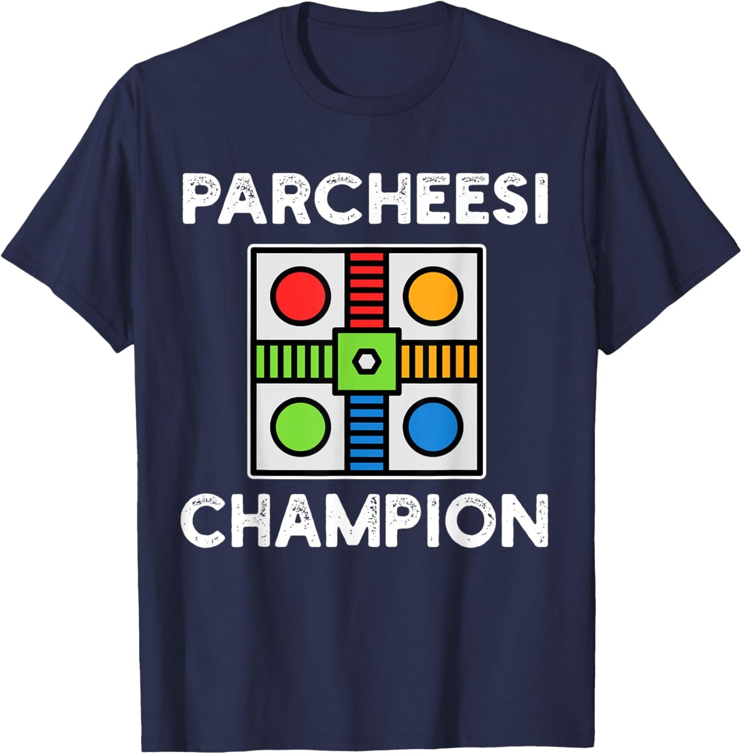 I'm A Parcheesi Champion Funny Sport Hobby Legend T-Shirt - T-Shirt | Navy