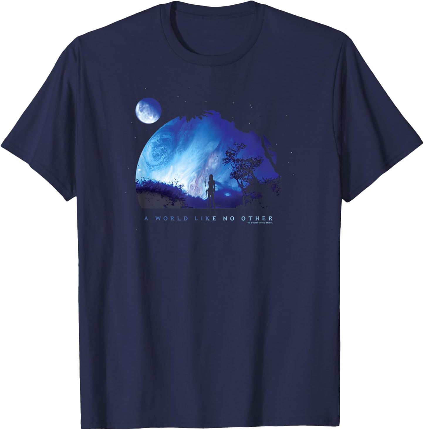 Avatar Na'vi Pandora A World Like No Other T-Shirt - T-Shirt | Navy