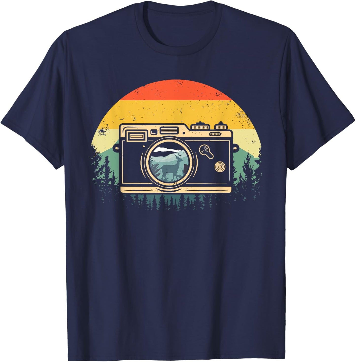 Cool Photography Women Photographer Camera Lover T-Shirt - T-Shirt | Navy