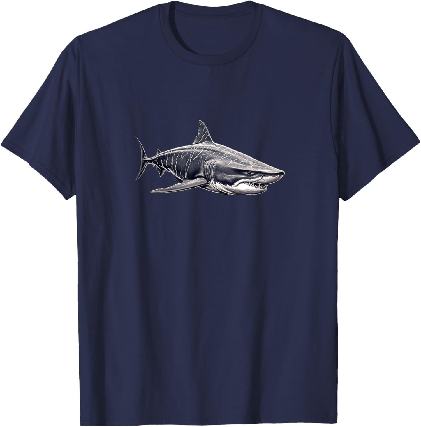 Tiger Shark T-Shirt - T-Shirt | Navy