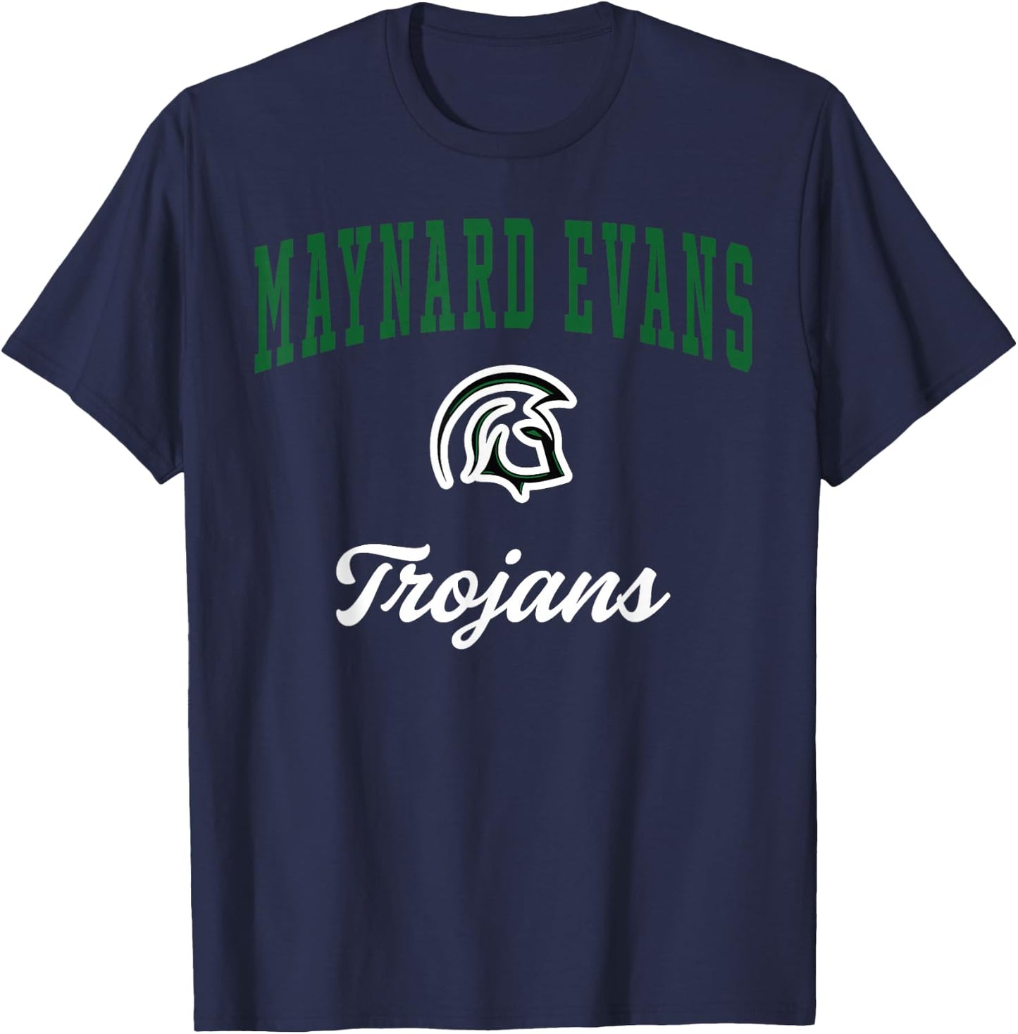 Maynard Evans High School Trojans T-Shirt - T-Shirt | Navy