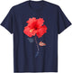 December 7th 1941 Hibiscus, Pearl Harbor Memorial Day Gift T-Shirt - T-Shirt | Navy