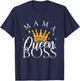 Boss Mommy Shirt Funny Mothers Day Gift Mama Queen Perfect T-Shirt - T-Shirt | Navy