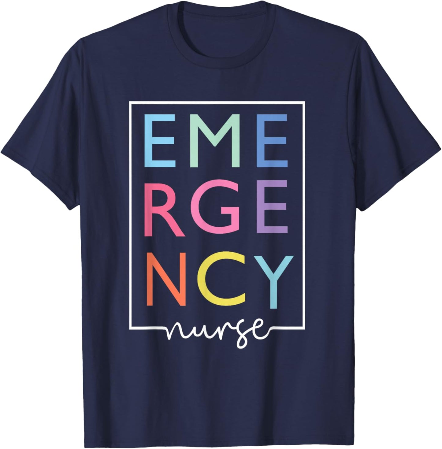 Cool Nurse Emergency Department Emergency Nursing Room T-Shirt - T-Shirt | Navy