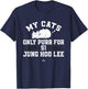 Cat Lovers for Jung Hoo Lee San Francisco Baseball MLBPA T-Shirt - T-Shirt | Navy