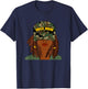 HBCU Mom of Grad Camo Locs T-Shirt - T-Shirt | Navy