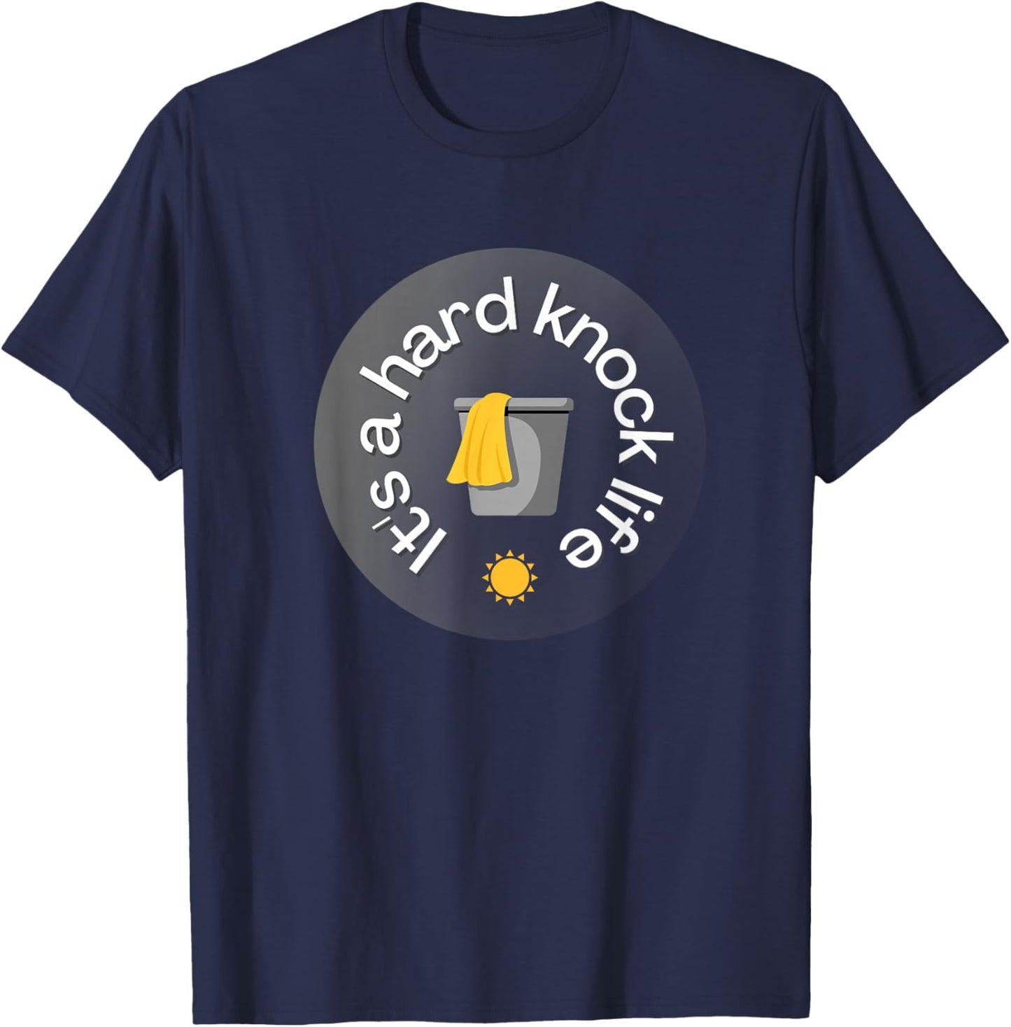 Annie It's A Hard Knock Life Bucket T-Shirt - T-Shirt | Navy